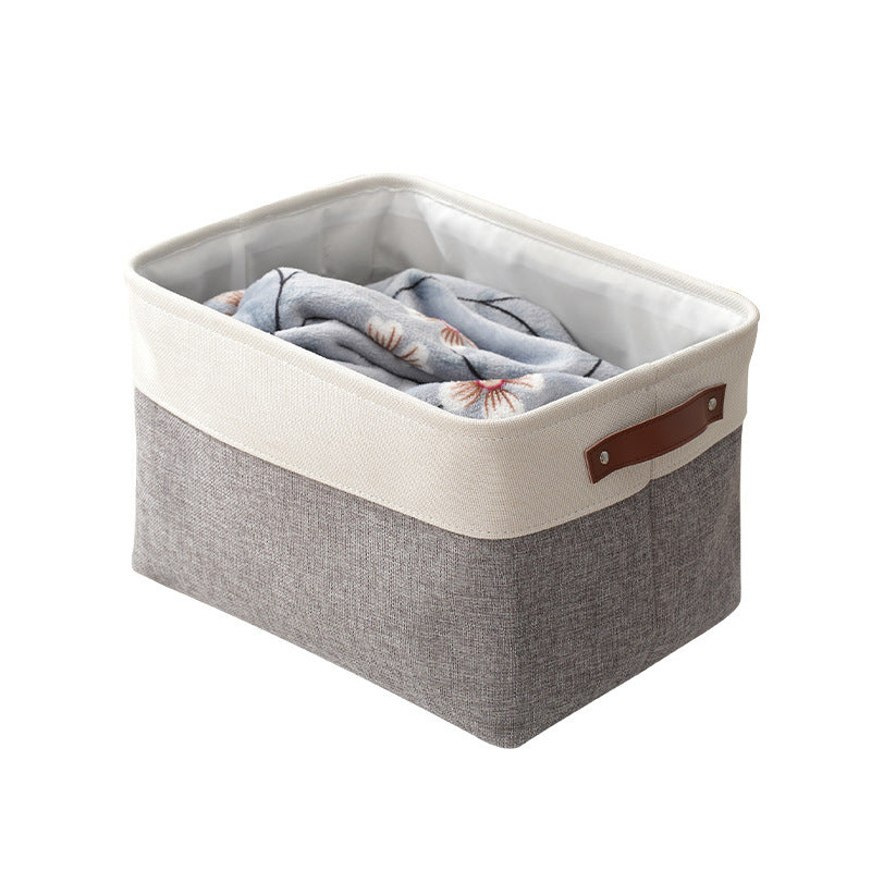 Cesto espesso dobrável portátil para armazenamento de roupas, livros, snacks, brinquedos e cosméticos, ideal para organização e bem-estar natural, associado a suplementos premium naturais para energia, vitalidade e saúde cognitiva.