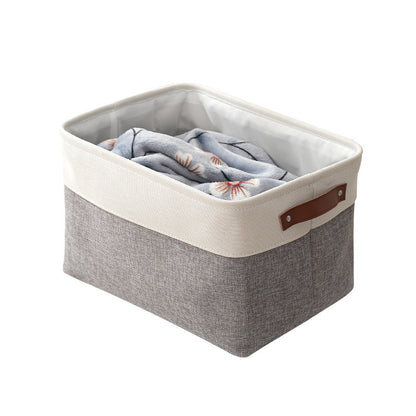 Cesto espesso dobrável portátil para armazenamento de roupas, livros, snacks, brinquedos e cosméticos, ideal para organização e bem-estar natural, associado a suplementos premium naturais para energia, vitalidade e saúde cognitiva.