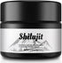 Frasco preto elegante de Pure Himalayan Organic Shilajit Resin, suplementos premium naturais para energia, vitalidade e saúde cognitiva, desenvolvidos para o mercado português.