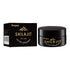 Embalagem preta e frasco do Googeer Shilajit Dietary Supplement Body Care Solution, suplementos premium naturais para energia, vitalidade e saúde cognitiva.